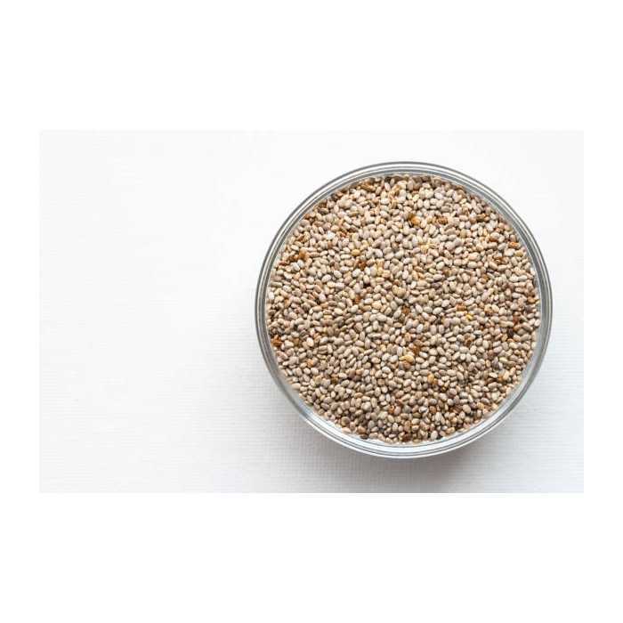 Organic white chia seeds from France - direct producer
