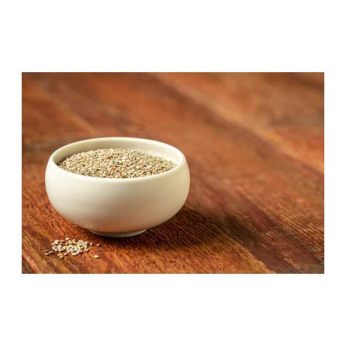 Organic white chia seeds from France - direct producer