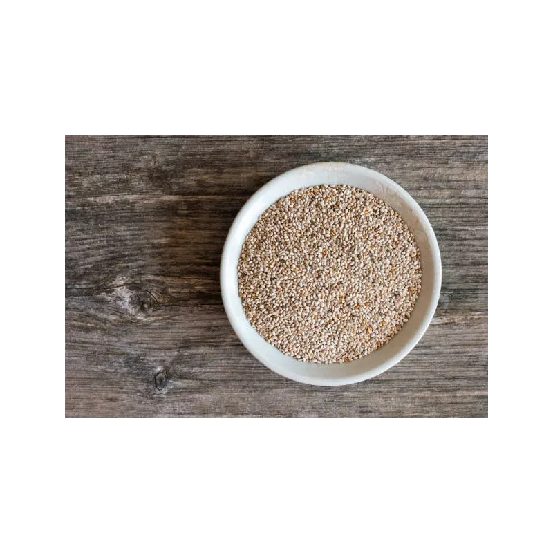 Graines de Chia blanches bio de France - direct producteur