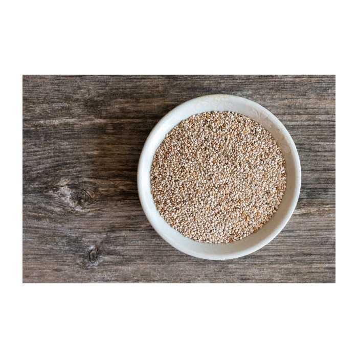Organic white chia seeds from France - direct producer