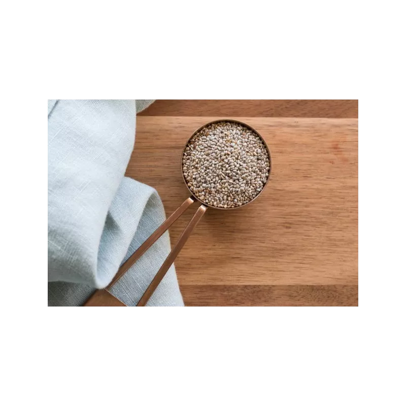 Graines de Chia blanches bio de France - direct producteur Graines de Chia blanches bio de France - direct producteur