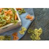 Organic & artisanal Farfalle or butterfly pasta 3 colors from Franc...