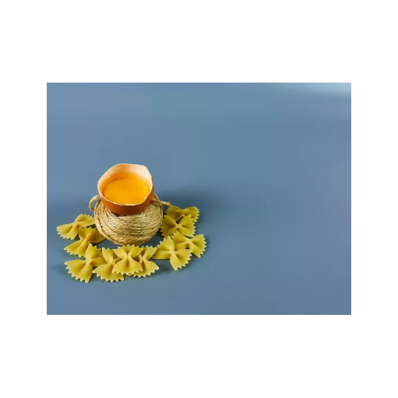 Farfalles ou Pâtes Papillons aux œufs frais bio natures & Artisanal...