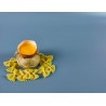 Organic and Artisanal Farfalles or Butterfly Pasta with fresh eggs ...