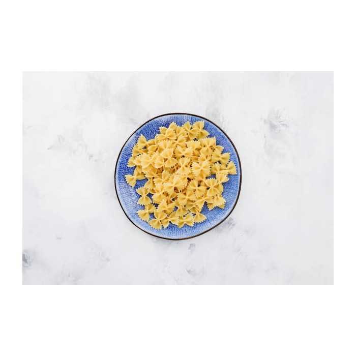 Organic and Artisanal Farfalles or Butterfly Pasta with fresh eggs ...