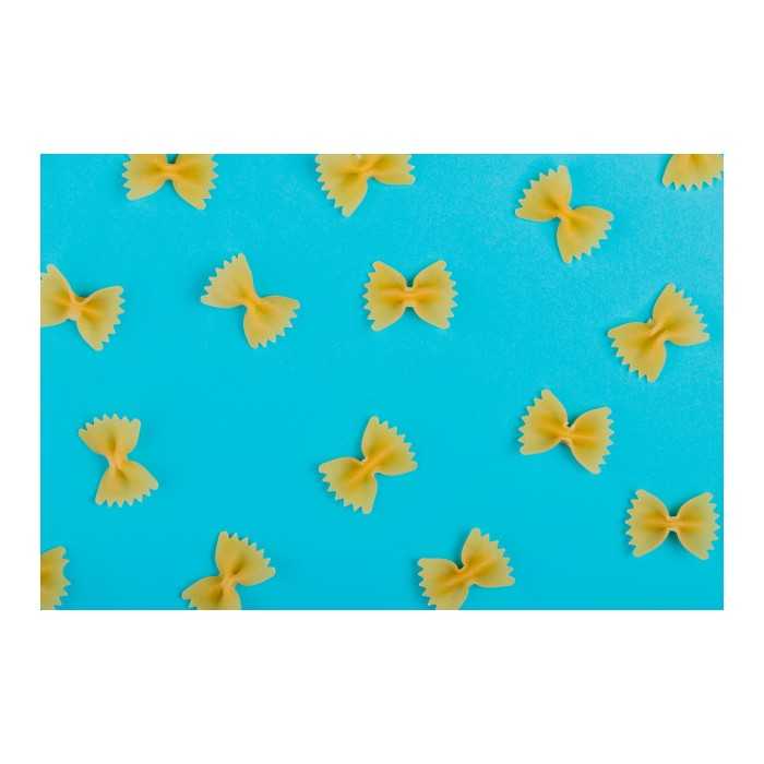 Organic and Artisanal Farfalles or Butterfly Pasta with fresh eggs ...
