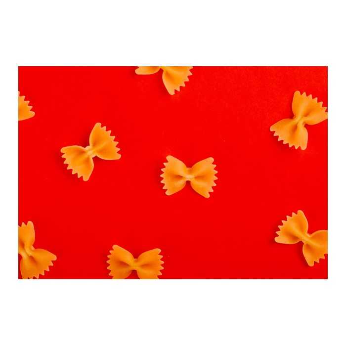 Organic and Artisanal Farfalles or Butterfly Pasta with fresh eggs ...