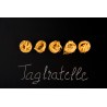 Organic & artisanal tagliatelle with PDO Espelette pepper from Fran...