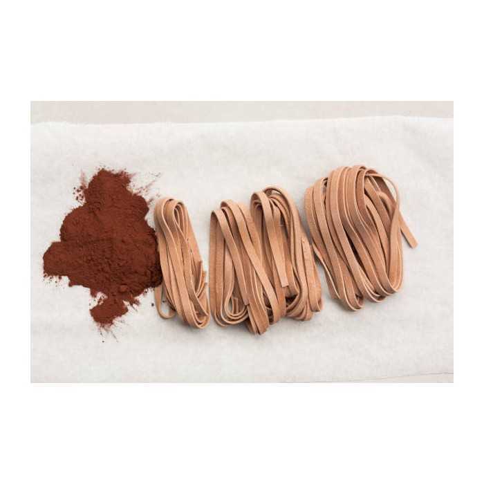 Organic and artisanal chocolate tagliatelle from Italy - Direct pro...