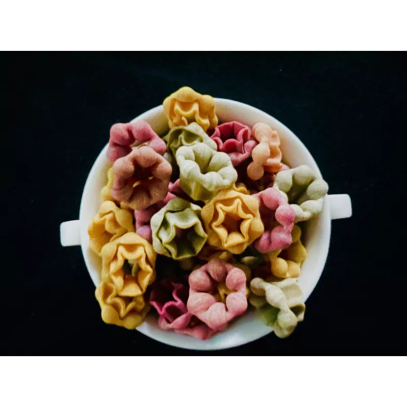 Cappello da chef multicolored artisanal & natural pasta from Italy ...