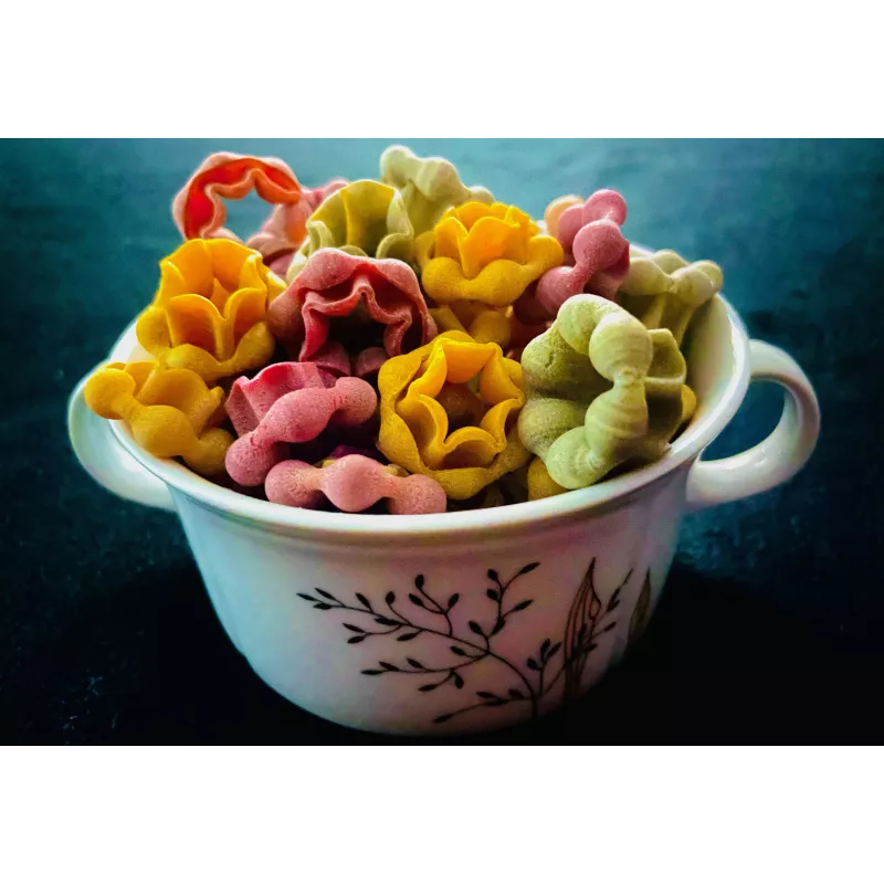 Cappello da chef multicolored artisanal & natural pasta from Italy ...
