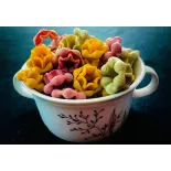Cappello da chef multicolored artisanal & natural pasta from Italy ...