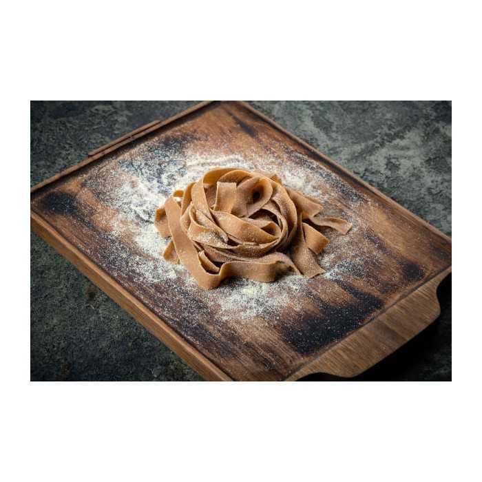 Organic & artisanal tagliatelle with porcini mushrooms & chestnut A...