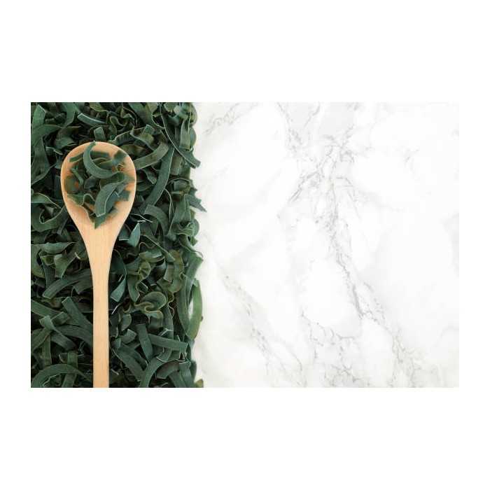 Organic & artisanal tagliatelle with spirulina from France - Direct...