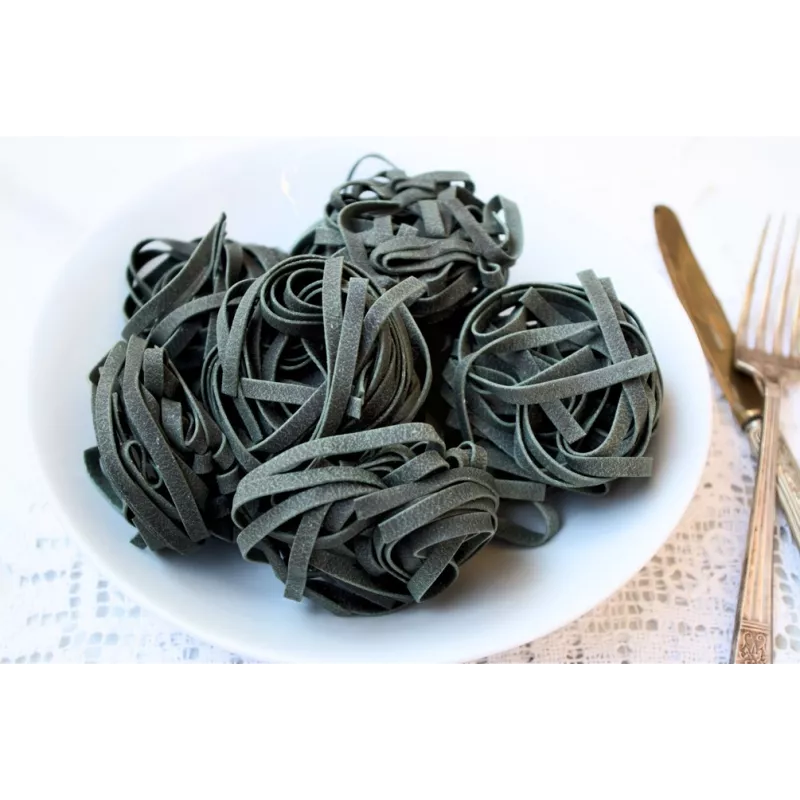 Tagliatelle à la spiruline bio & artisanale de France - Direct prod...