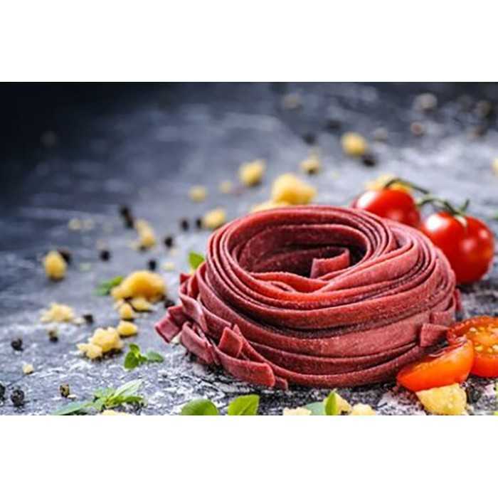 Natural & artisanal tagliatelle with red wine PDO DOCG From Barolo ...
