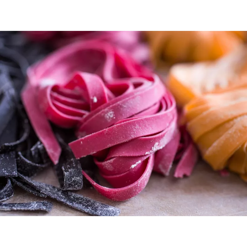 Tagliatelle au vin rouge AOP DOCG de Barolo naturelle & artisanale ...