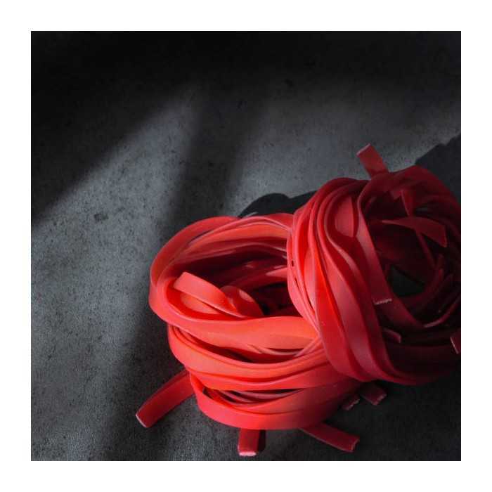 Natural & artisanal tagliatelle with red wine PDO DOCG From Barolo ...