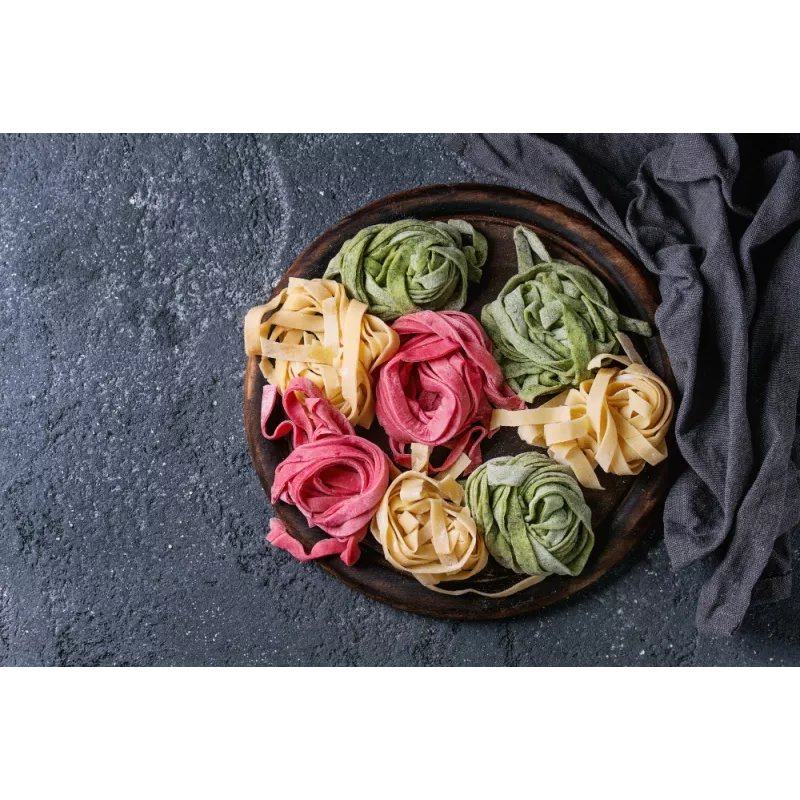 Tagliatelle 3 couleurs bio & artisanale de France - direct producteur