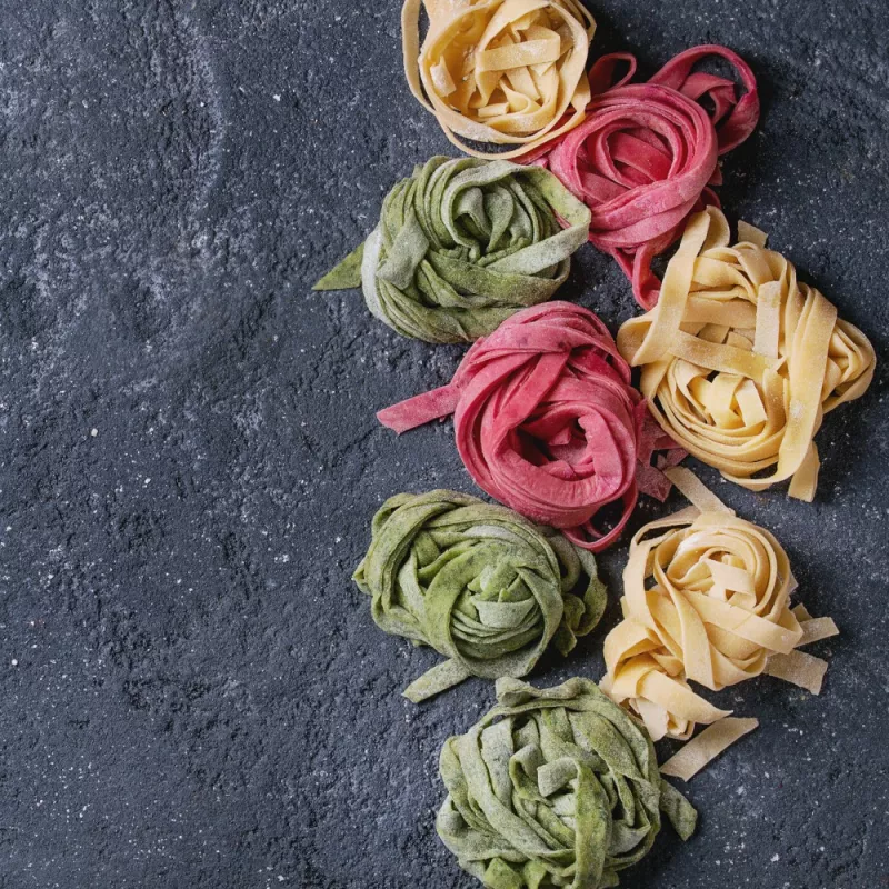 Tagliatelle 3 couleurs bio & artisanale de France - direct producteur