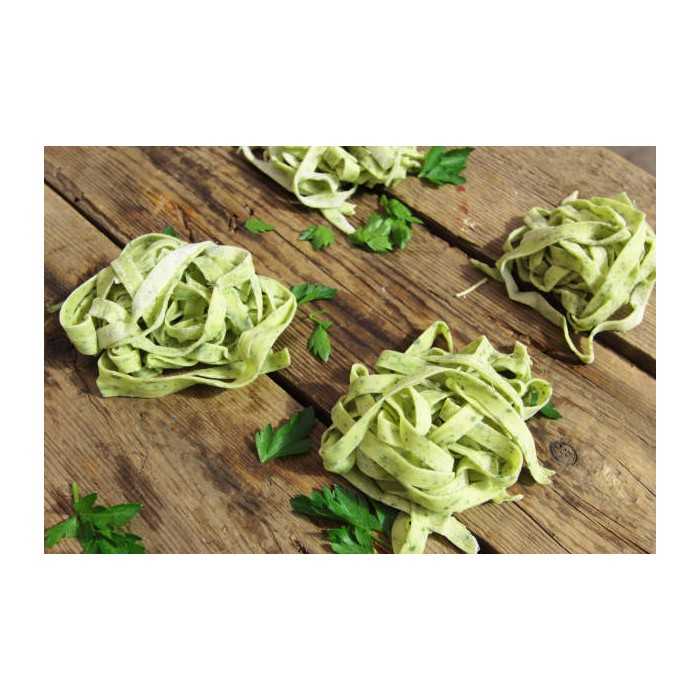 Organic & artisanal spinach tagliatelle from Italy - Direct producer
