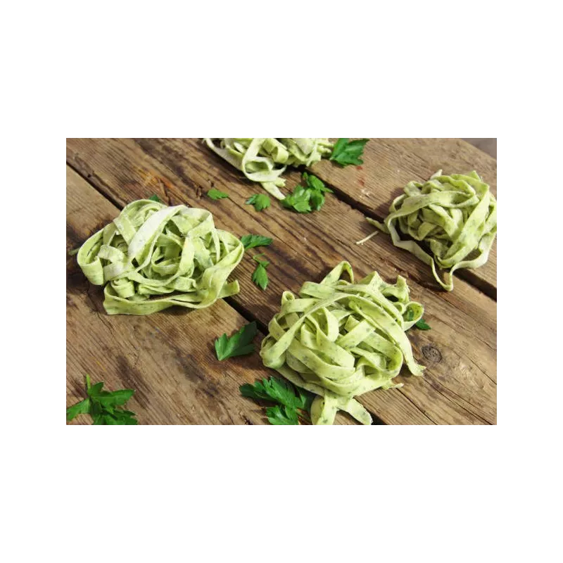 Organic & artisanal spinach tagliatelle from Italy - Direct producer