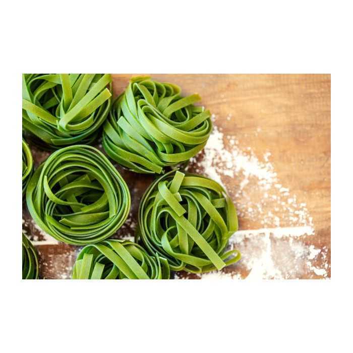 Organic & artisanal spinach tagliatelle from Italy - Direct producer