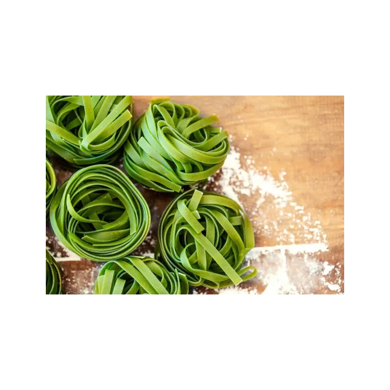 Organic & artisanal spinach tagliatelle from Italy - Direct producer