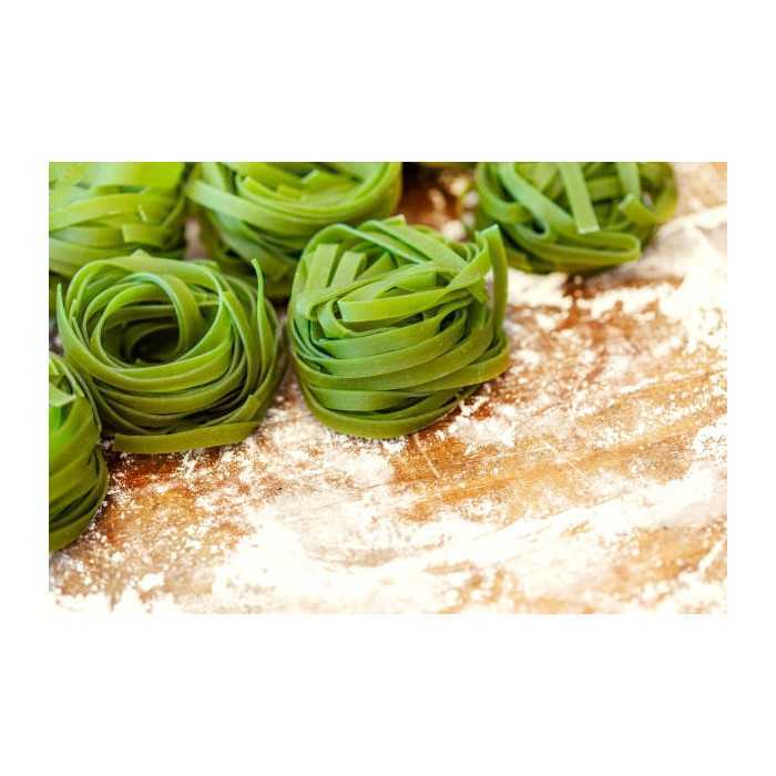 Organic & artisanal spinach tagliatelle from Italy - Direct producer