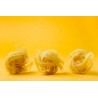 Organic & artisanal tagliatelle with saffron from Gâtinais in Franc...