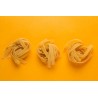 Organic & artisanal tagliatelle with saffron from Gâtinais in Franc...