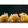Organic & artisanal tagliatelle with saffron from Gâtinais in Franc...