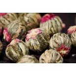 Organic Fairtrade blooming green tea & Jasmine & Amaranth & Calendu...