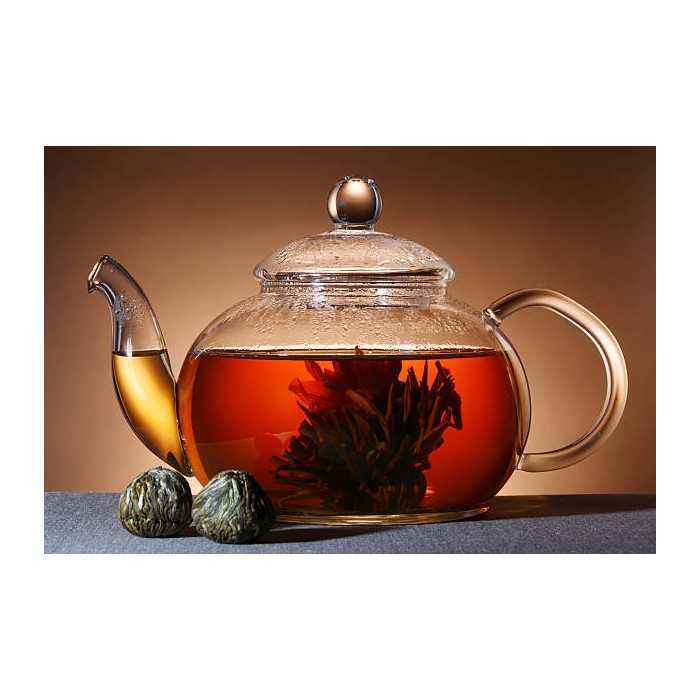 Organic Fairtrade blooming green tea & Jasmine & Amaranth & Calendu...