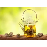 Organic Fairtrade blooming green tea & Jasmine & Amaranth & Calendu...