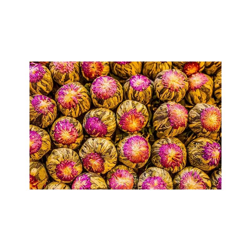 Organic & fairtrade blooming green tea & Jasmine - Direct producer