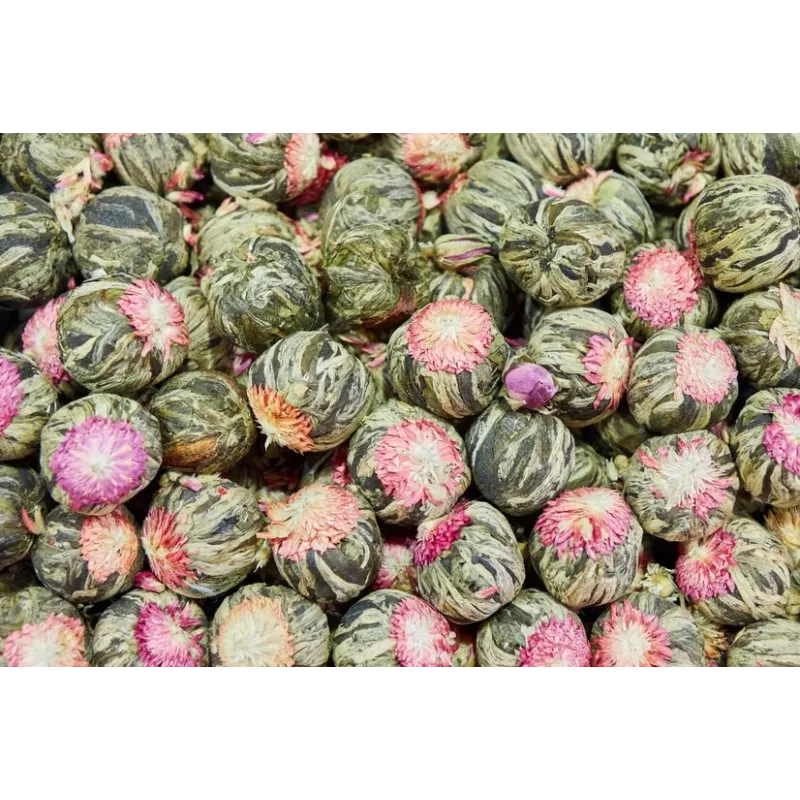 Organic & fairtrade blooming green tea & Jasmin & Chrysanthemum & A...