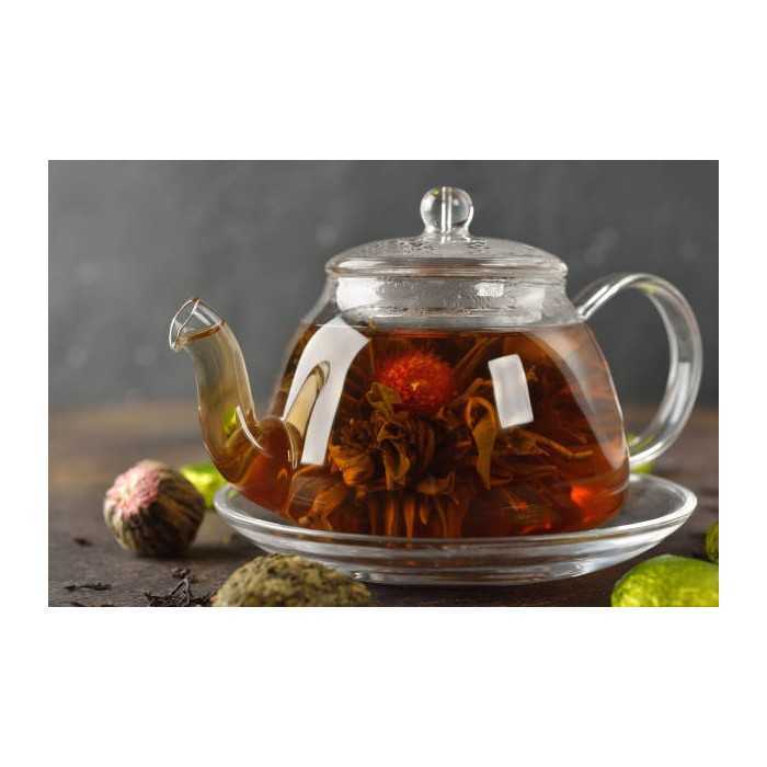 Organic & fairtrade blooming green tea & Jasmin & Chrysanthemum & A...
