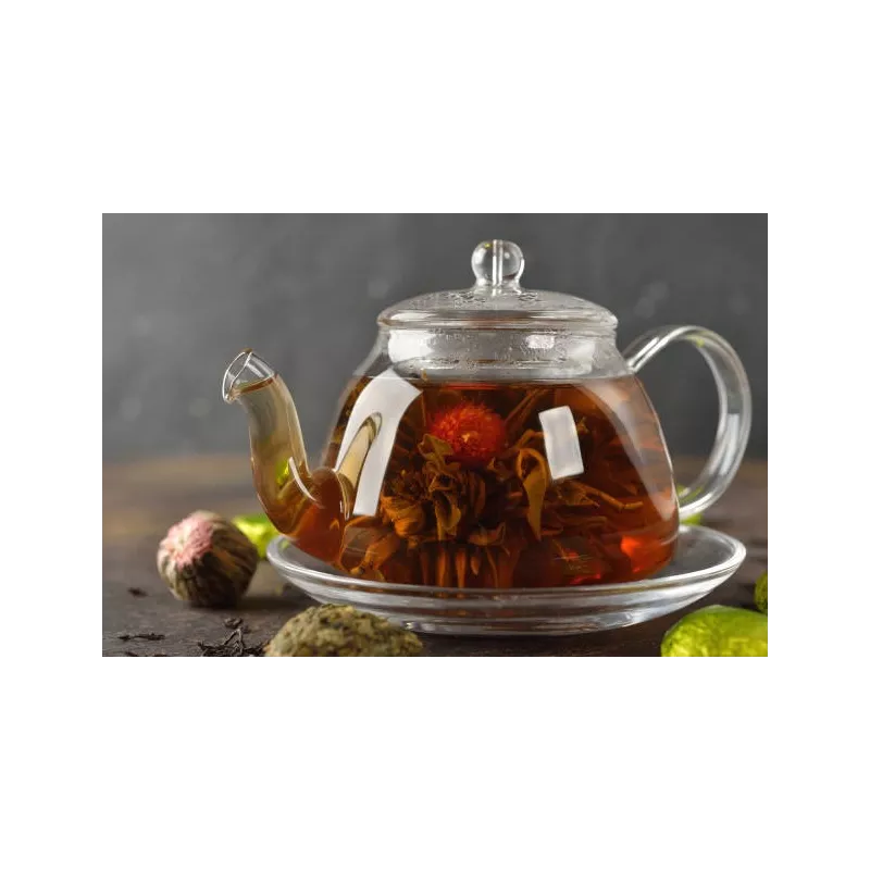 Organic & fairtrade blooming green tea & Jasmin & Chrysanthemum & A...