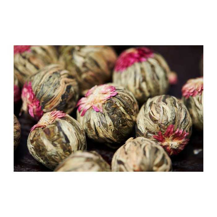 Organic & fairtrade blooming green tea & Jasmin & Chrysanthemum & A...