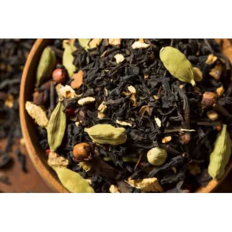 Organic & fairtrade christmas black tea PGI Darjeeling from Himalayan