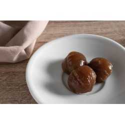 8 organic whole candied chestnuts EPV from Provence
