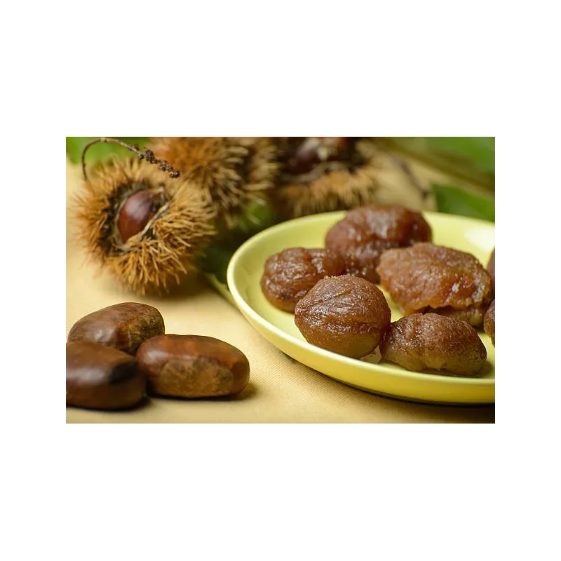 8 Marrons glacés entiers Bio AOP AOC d'Ardèche