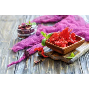 Organic Candied Hibiscus flowers from Spain