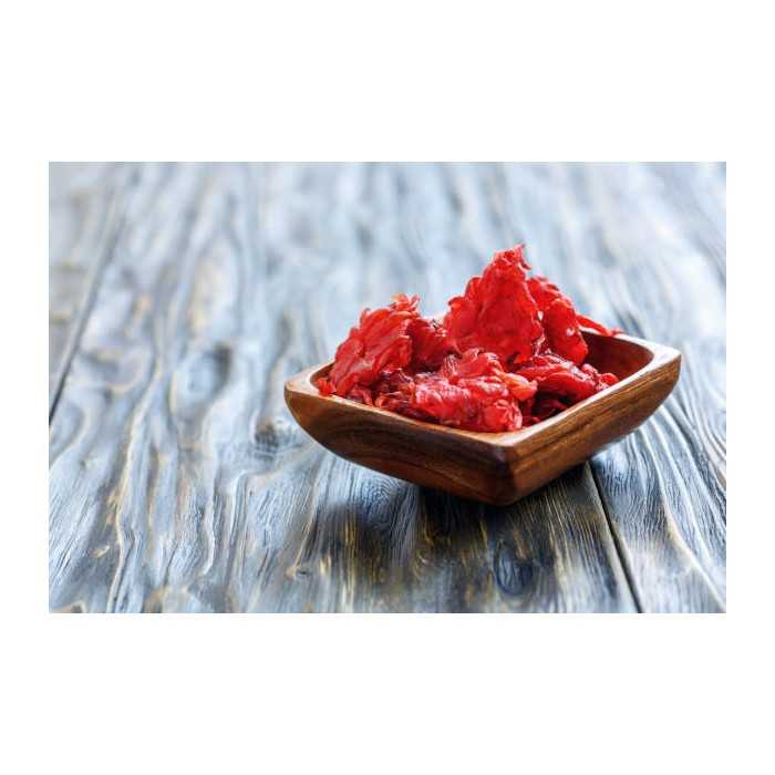 Fleurs d'Hibiscus bio confites d'Espagne
