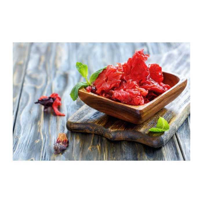 Fleurs d'Hibiscus bio confites d'Espagne