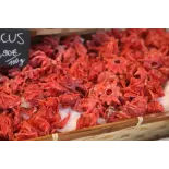 Fleurs d'Hibiscus bio confites d'Espagne