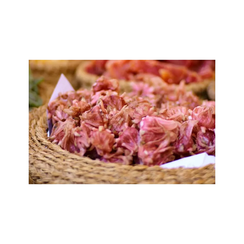 Fleurs d'Hibiscus bio confites d'Espagne