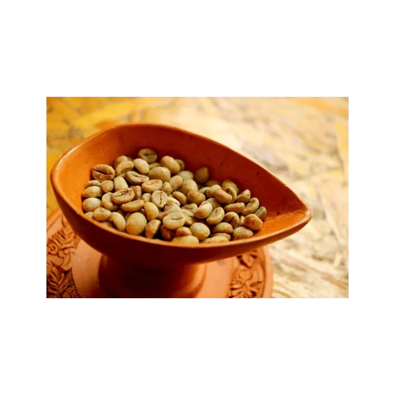 Café vert rare Cuzco en grain bio & fairtrade du Pérou