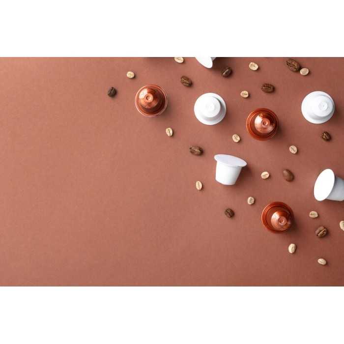 Biodegradable capsules of Peruvian organic coffee Grand Cru for Nes...